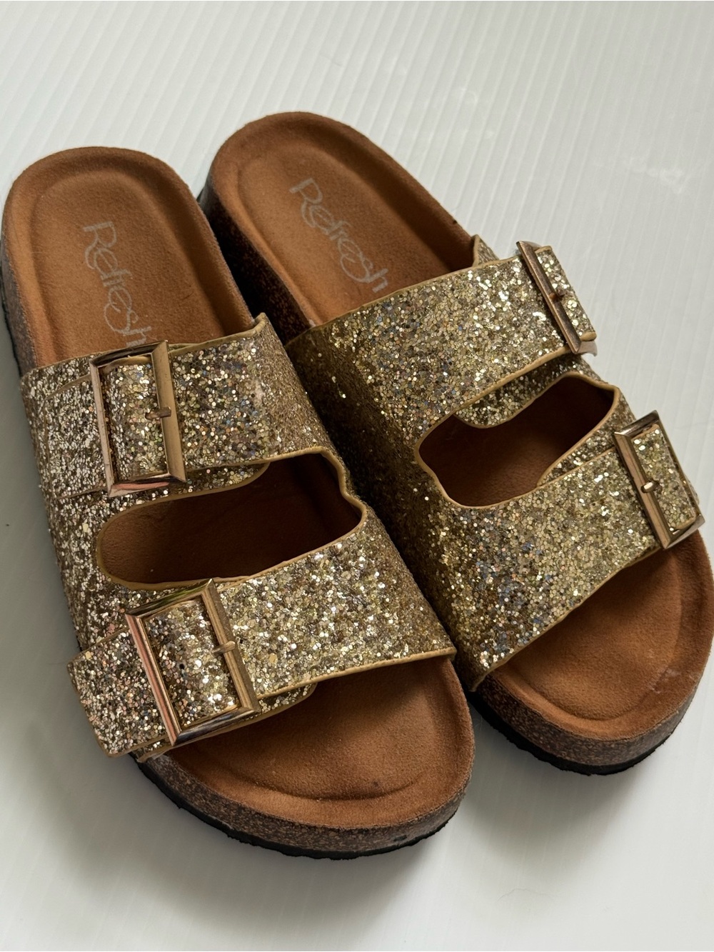 Gold Sandals
